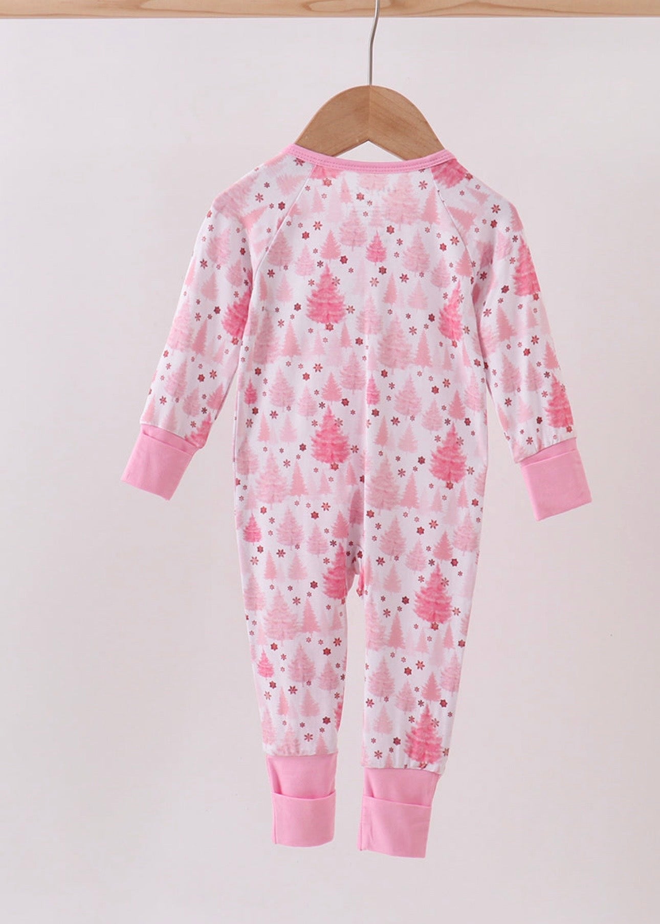 Pink Christmas Bamboo Sleeper