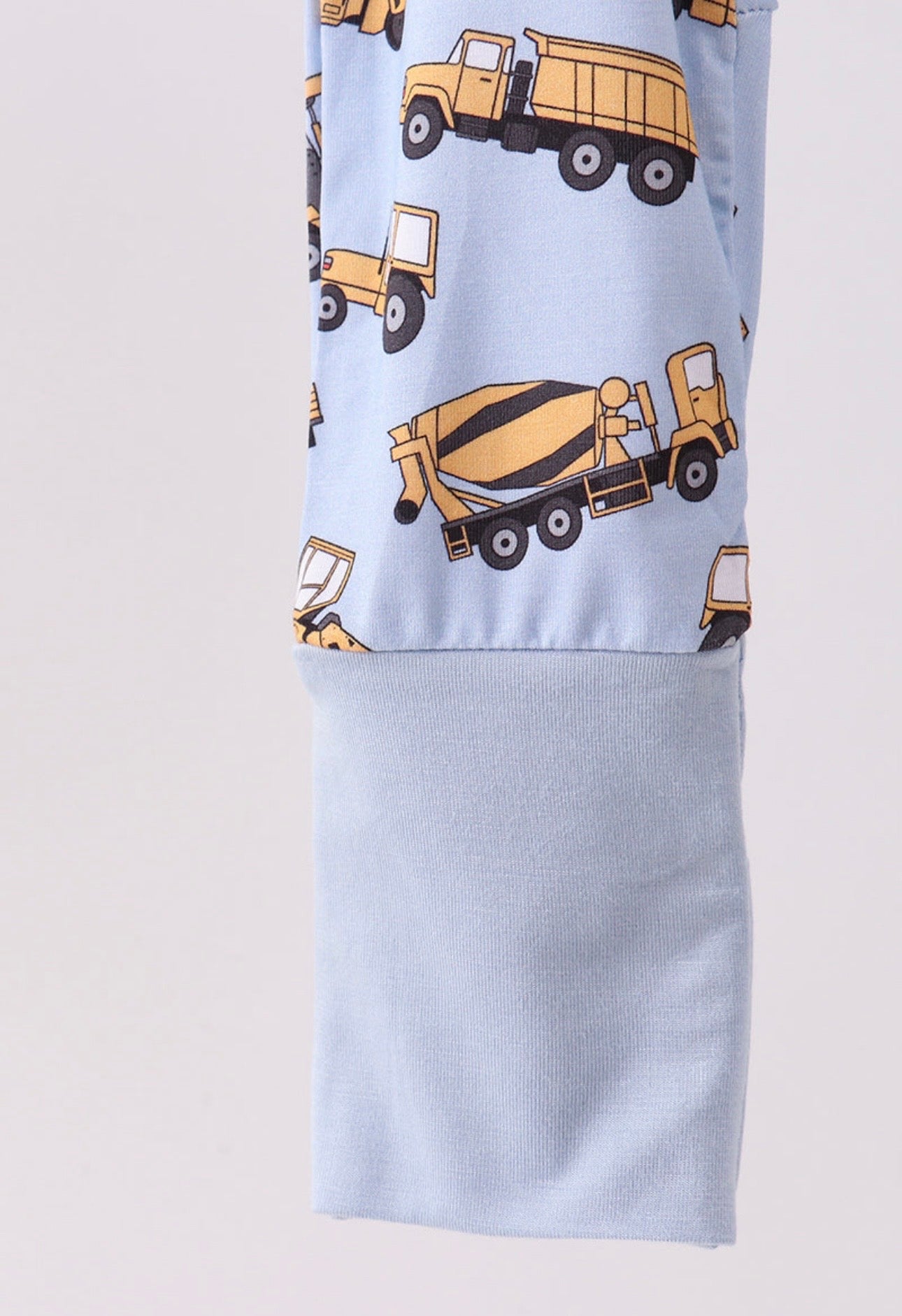 Blue Excavator Bamboo Sleeper