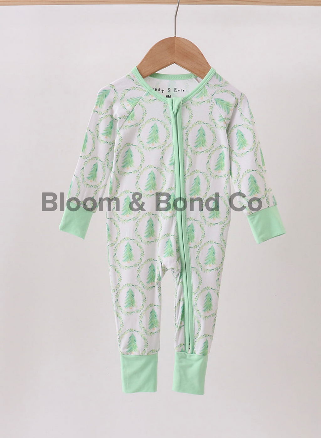 Green Christmas Bamboo Sleeper
