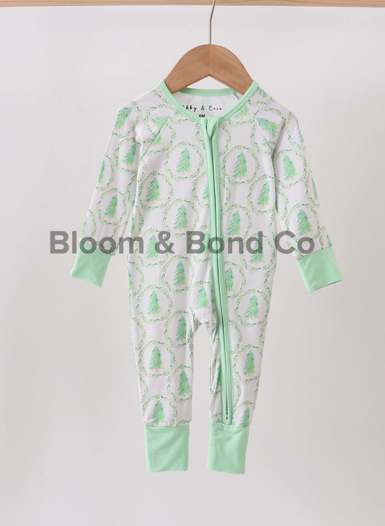 Green Christmas Bamboo Sleeper