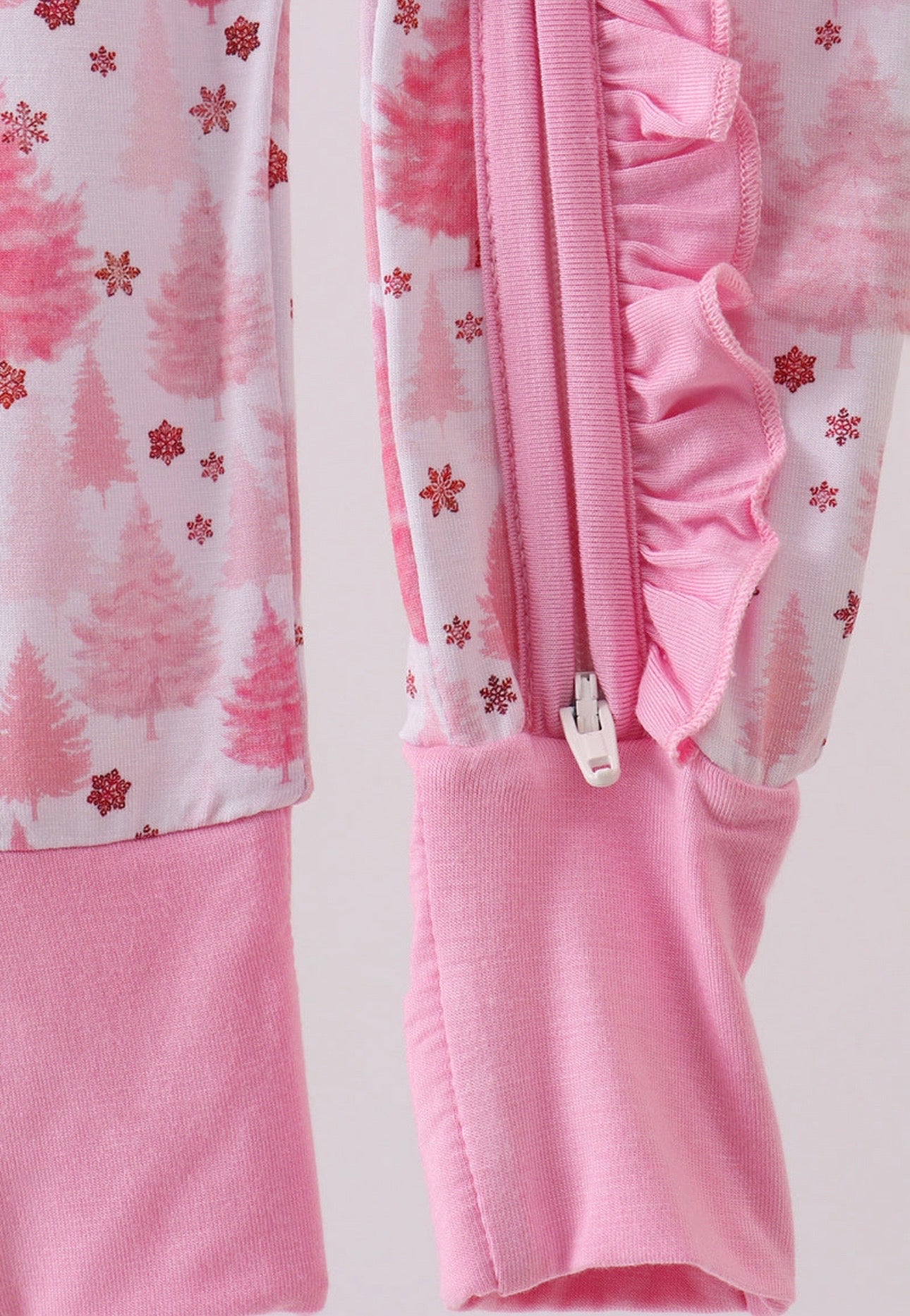 Pink Christmas Bamboo Sleeper