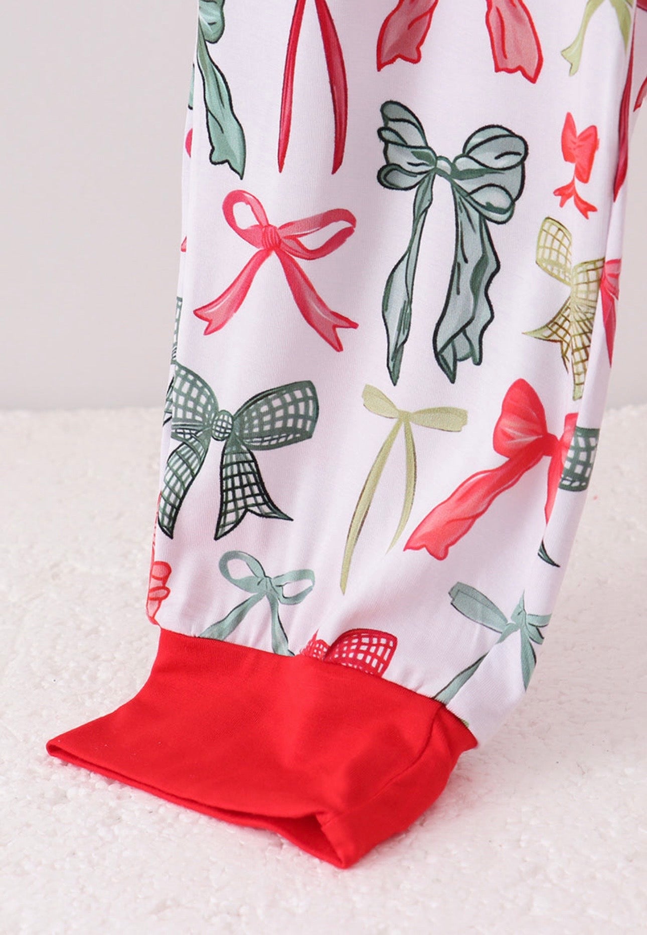 Christmas Bow Women Bamboo